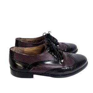 Bostonian Florentine Oxford Wingtip Brogue Dress Shoe Size 8.5 Made in Italy